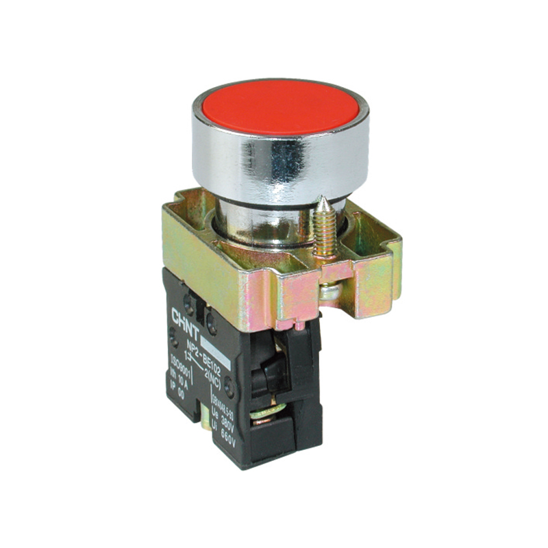 正泰np2 平头按钮